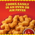 thumbnail image 5 of Ore-Ida Crispy Tater Tots Seasoned Shredded Frozen Potatoes, 32 oz Bag, 5 of 19
