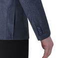 thumbnail image 2 of Men's Report Collection Modern-Fit Knit Sport Coat Color: Navy Knit Size: 46 REG, 2 of 4
