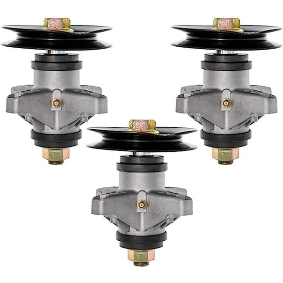 OakTen Spindle Assembly for Cub Cadet 54 inch SLT1554 LT1050 Lawn Tractor 618-04129 918-04129B, 3-Pack