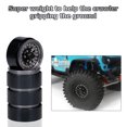 thumbnail image 4 of Yeacher 4PCS 1.9in Metal Beadlock Wheel Rim Hub for 1/10 RC Crawler Car Compatible with, 4 of 7