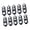 D2.1mm, variant on High Strength Quick Adjustable Pushrod Connectors Linkage Stopper For Remote Servo Linkage In 3 Different Size Pack Of 10