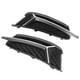 thumbnail image 2 of Malla de nido de abeja negra brillante para parrillas de luz antiniebla estilo RS6 para A6 C8 2019-2020Negro mate + Cromo mate, 2 of 12