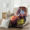thumbnail image 2 of Star Wars The Clone Wars End Super Plush Throw Blanket 46" x 60" (117cm x 152cm), 2 of 6