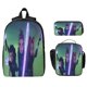 thumbnail image 1 of Kpop Demon Hunters Backpack,Back-Pack with Lunch Box And Pencil Case 3 Pcs Large Capacity Shoulder Bag for Camping Study,Adjustable Shoulder to School Supplies Straps Bags Travel Hiking, 1 of 2