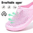 thumbnail image 3 of CHICVOMEY Clogs Shoes for Women & Men Mules Non-Slip Shoes Unisex Slip-On Sandals Garden Clogs Mules for Outdoor Summer Beach Slippers, 3 of 9