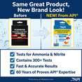 thumbnail image 2 of API Aquarium Water Check-Up Test Kit, 300 Tests - Accurately Test for Ammonia & Nitrite in Freshwater & Saltwater Aquariums, 2 of 10