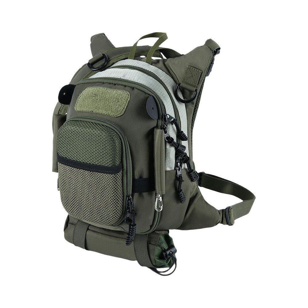 Lightweight Fly Fishing ChestWaist Pack - Adjustable & for Versatile Tackle Bag