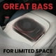 thumbnail image 2 of BOSS Audio Systems SLIM10 Elite Series subwoofer para automóvil con alimentación de 10 pulgadas: perfil bajo, control remoto del subwoofer, amplificador incorporado, debajo del asiento, 2 of 5