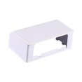 thumbnail image 4 of Cubierta impermeable para tomacorriente de 2 entradas, protección para interruptor de pared, caja de enchufes, estuche protector para baño, exterior e Blanco, 4 of 8