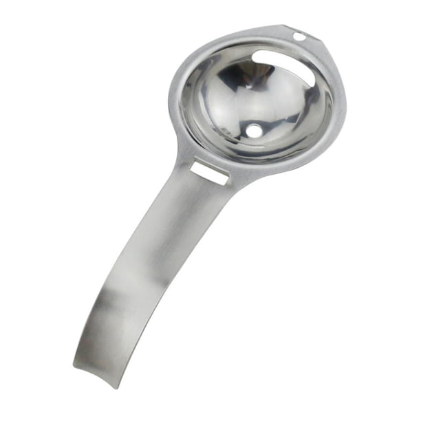 Separador De Huevos Filtro De Yema De Huevo De Acero Inoxidable Ligero Con Mango Largo Divisor De Huevo Seguro De Grado Alimenticio Tamiz De Huevo Para Hornear En La Cocina Scienceny HA021474-00