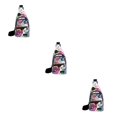 thumbnail image 1 of Minnieouse Bolso de pecho pequeño con correa ajustable para damas versátiles Bolso bandolera Asross Body Bag Jungle Block Type1 NO1, 1 of 6