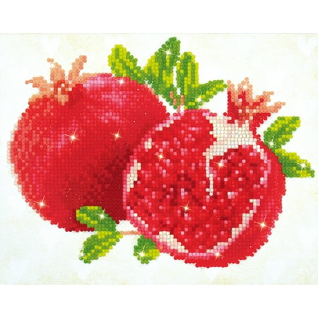 UPC: 4897073243504 | Diamond Dotz Diamond Embroidery Facet Art Kit 12 X10 -Good Fortune Pomegranits