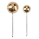 thumbnail image 1 of 300pcs Tachuelas de mapa redondo Pernos de empuje de cabeza de perla para tablero de anuncios Costura Herramienta práctica de marcado fijo(dorado) navidad christmas tachuelas Spptty artesanía, 1 of 8