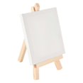 thumbnail image 2 of 20Pcs Mini Canvas Drawing Board with Easel, Painting Canvas Panel, Suitable for Art Painting Party S, 2 of 5