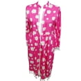 thumbnail image 3 of Plus Size Summer 3/4 Sleeve Loose Dress for Women Daisy Dress Tassel Deep V-Neck Bell Sleeve Mini Party Cocktail Dress for Ladies S-5XL, 3 of 3