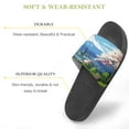 thumbnail image 3 of GZHJMY Stylish Slides for Women Men, Cartoon Japan Mount Fuji In The Afternoon Soft Flexible Slip-on Sandals Slippers, 3 of 7