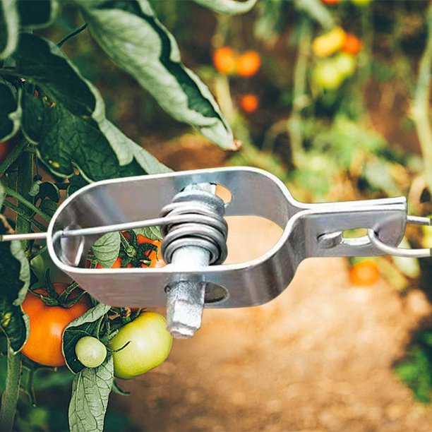 Tallador de alambre de acero para árbol frutal de vid de invernadero | Herramienta tensora de engranajes para reparación de cercas | Construcción de acero al carbono | Ligero, duradero, fácil de