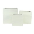 thumbnail image 1 of Deco 79 47819 Modern Metal Planters, 18" W x 24" H, White, 1 of 1