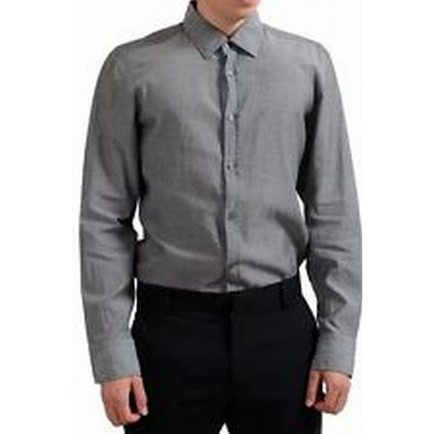 Hugo Boss Boss Hugo Boss NEW Gray Mens Size Large L RegularFit