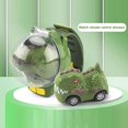 thumbnail image 4 of Dibujos animados lindo muñeca carreras RC pequeño vehículo dinosaurio en forma de coche reloj analógico juguetes, 4 of 4
