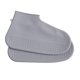 thumbnail image 1 of Funda de silicona para zapatos de exterior, portátil, impermeable, antideslizante (gris, talla L), 1 of 6