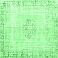 thumbnail image 1 of Ahgly Company Indoor Square Persian Emerald Green Traditional Area Rugs, 5' Square, 1 of 4