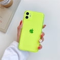 thumbnail image 1 of Funda de teléfono ins Fluorescence Sport marca etiqueta blanca para iPhone 14 13 12 11 Pro X XS MAX XR 7 8Plus funda de silicona suave transparente Capa Tan Jianjun unisex, 1 of 2