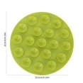 thumbnail image 3 of COFEST Green Silicone Non-slip Suction Cup Placemat for Kids, Heat-Insulating Baby Bowl Mat with Strong Suction, Multifunctional Silica Dish and Cutlery Non-slip Mat Green, 3 of 7