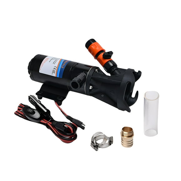 Macerator Pump,Rv Camper Pump Water Pump 45l 3-inch Water Inlet Pump Rv Inlet 45l 12v Rv Water Pump Pump Water Pump Sewer Pump Dsfen Quick