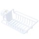 thumbnail image 1 of Dinheiro-soporte para esponja para grifo, cepillo para paños de cocina, rejilla para escurrir para fregadero, organizador de aluminio para cocina y baño con gancho y barra, 1 of 5