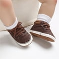 thumbnail image 2 of Otqutp Little Kid Autumn&nbsp;Sneakers Toddler Boys Girls Mid To High Top Casual Shoes Soft Soled Toddler Thick Bottom Shoes for 0 To 12Months, 2 of 4