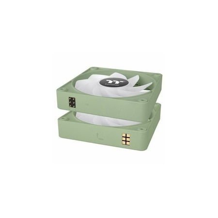 Thermaltake - CT120 EX ARGB Sync 120mm Computer Case Cooling Fan (3-Pack) - Matcha Green