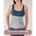 thumbnail image 4 of Momcozy Ergowrap Postpartum Belly Band, 3D Abdomen Lifting & Ergonomic Back Support Abdominal Binder, Seamless & Invisible Wrap Shapewear for Postpartum C-Section Recovery, Daily Wear, Exercise, 4 of 7