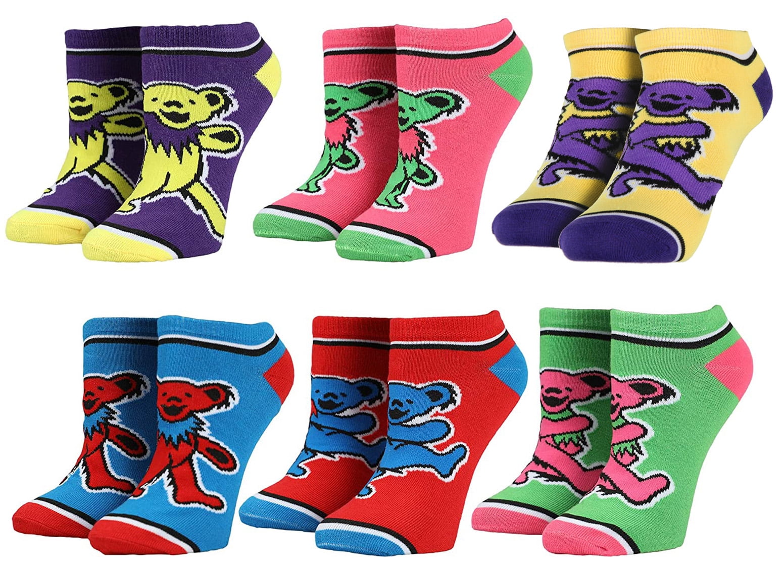 6-12 2-PACK Loot Wear Crew Power Rangers Socks Men's Sz 