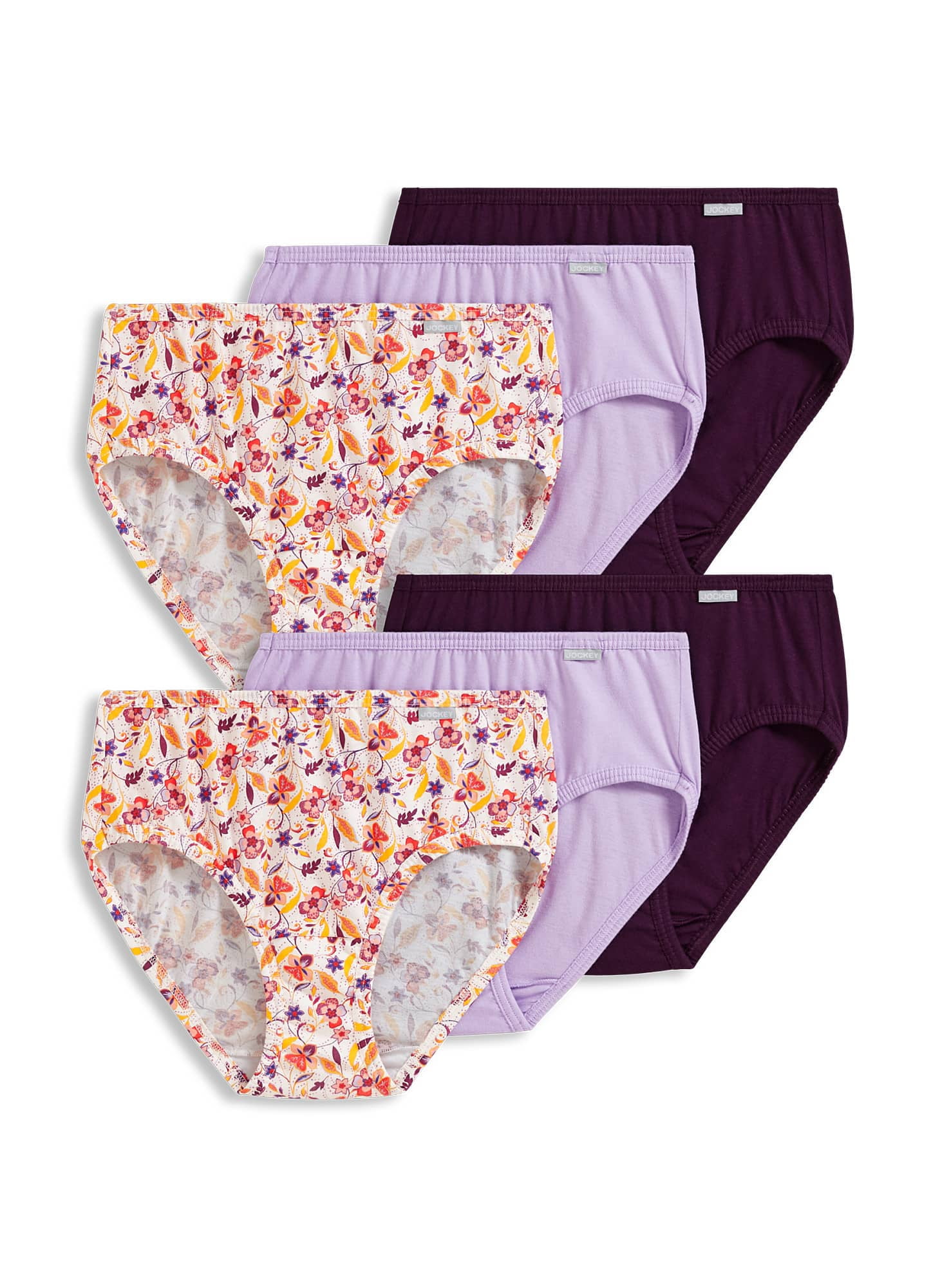 Jockey Women Plus Size Elance Hipster 6 Pack