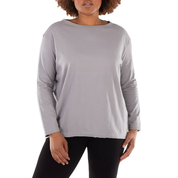 The Good Tee Organic Cocoon Long-Sleeve Top, Size X-Large