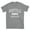 Graphite Heather, variant on Knightsville Indiana Classic Established Men's Cotton T-Shirt