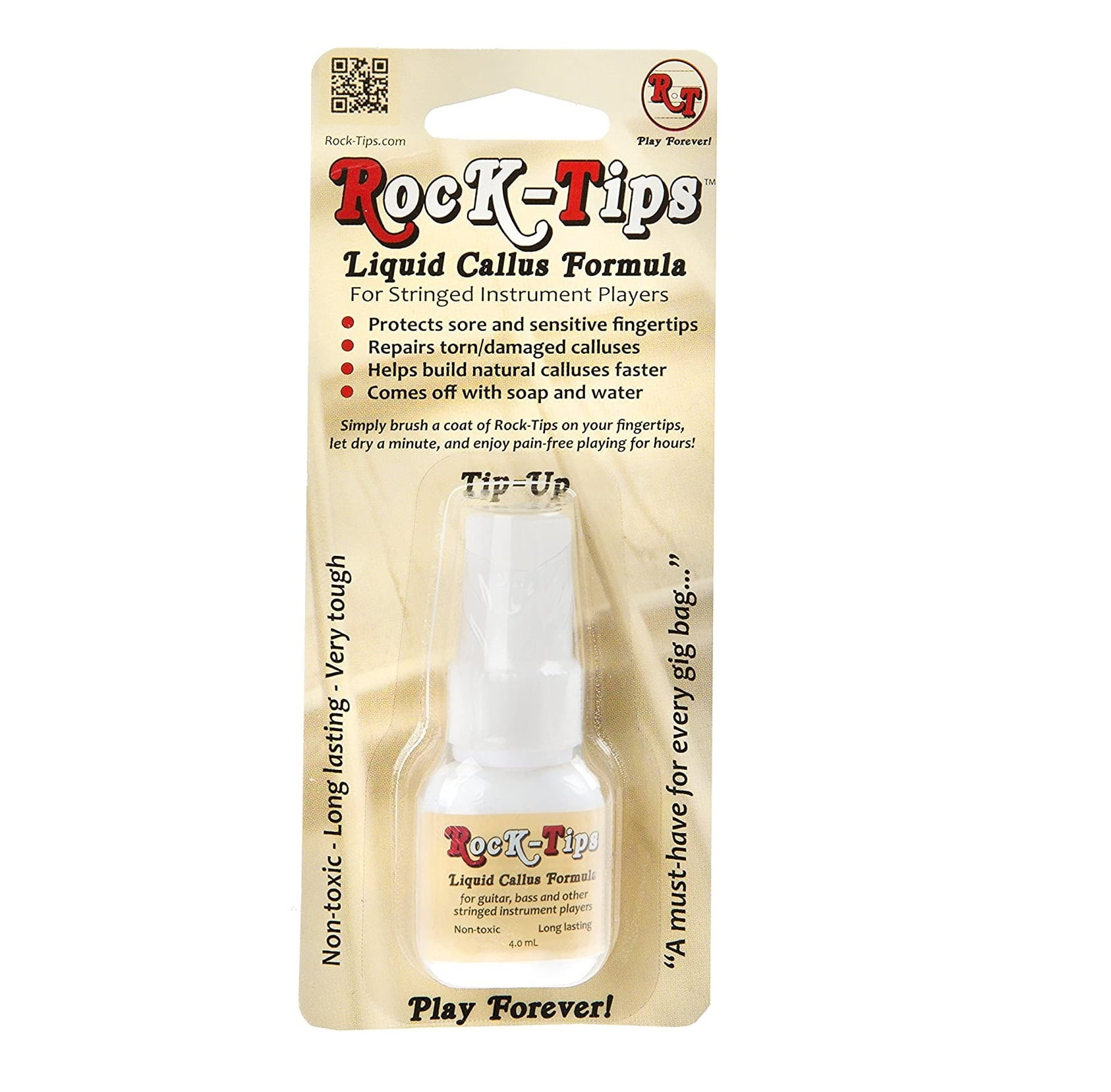 Rock Tips Guitar Callus Finger Protector Liquid Bass Stringed Instrument