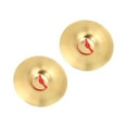 thumbnail image 1 of Cymbals Pair, Easy Playing Crash Cymbal Brass  for Musical Application, 1 of 7