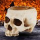 thumbnail image 1 of Macetero de calavera de resina para Halloween, modelo de diseño de calavera para decoración de escritorio de oficina en casa, 1 of 6