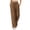 ☪378-Brown, variant on Women's Solid Drawstring Pleated Linen Pocket Casual Long Pants - Relaxed Trousers for Office and Vacation, Pants for Women