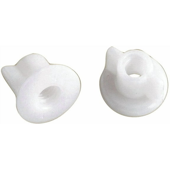 Plumb Pak Wing Nuts White Plastic
