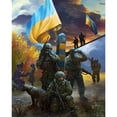 thumbnail image 2 of Cuadros Decorativos Pintura en lienzo del Día de la Independencia, decoración, pintura al óleo por números, póster de arte de pared Ndcxsfigh Nuevos Originales, 2 of 9