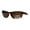 Burgundy Brown, variant on Polarized Antiglare Mens Baseball Half Rim Sport Light Weight Sunglasses All Black