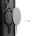 thumbnail image 5 of UAG Samsung Galaxy S25 Ultra Case 6.8" with Kickstand Plasma XTE - Compatible with Magnetic Charging Transparent Rugged Military Drop Tested Protective Cover, Black/Orange, 5 of 9