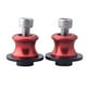 thumbnail image 4 of 2 uds aluminio 8mm M8 x 1,5 deslizadores de oscilante de motocicleta carretes tornillo de soporte de oscilante CNC para 400600 rojo, 4 of 7