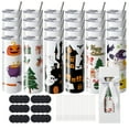 thumbnail image 1 of KFFKFF Set of 24 Sublimation Tumblers, 20oz Slim & Straight, Stainless Steel Blank Sublimation Tumblers, Double-Walled Stainless Steel Tumbler for Heat Transfer Personalized Presents, 1 of 9