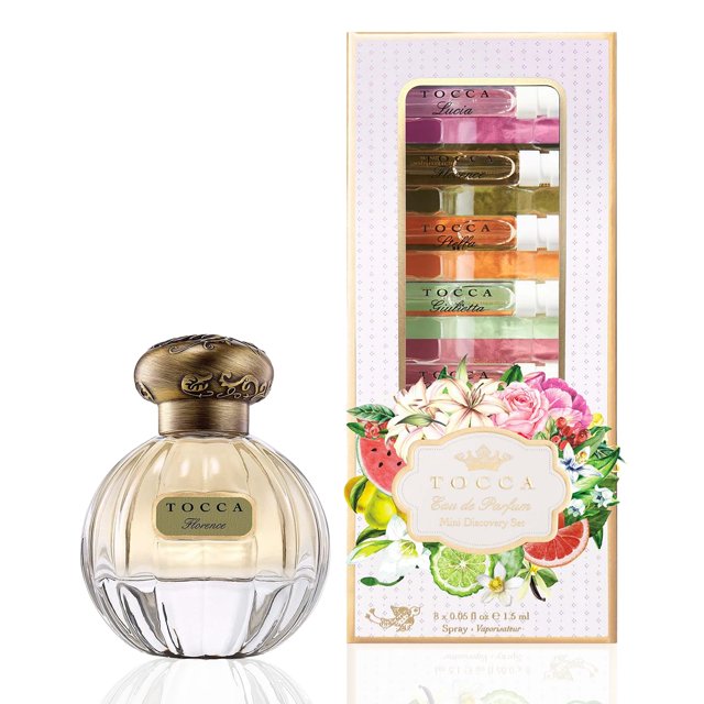 Perfume Tocca Florence Eau de Parfum de 50 ml y miniset de 8 x 1,5 ml