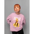 thumbnail image 2 of Officially Licensed Zoltar Vintage Psychic Graphic Women's Sweatshirt, 2 of 4