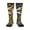 3 Black, variant on Women's Knee High Socks Thin Blue Line Maryland Flag Thermal Soft Knee Long Socks